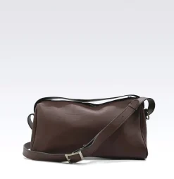 Aesaert handtas teckel dark brown