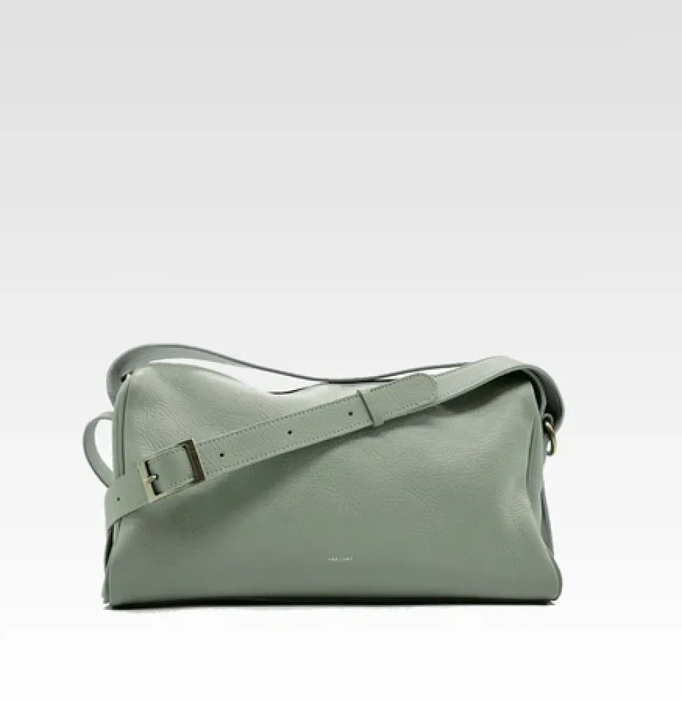 Aesaert handtas teckel sage green