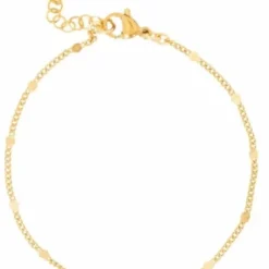 Armband met platte schakels