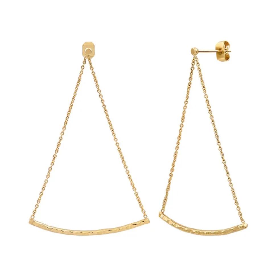 BDM – illusion chain oorbellen