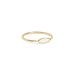 BDM – kalia ring wit enamel