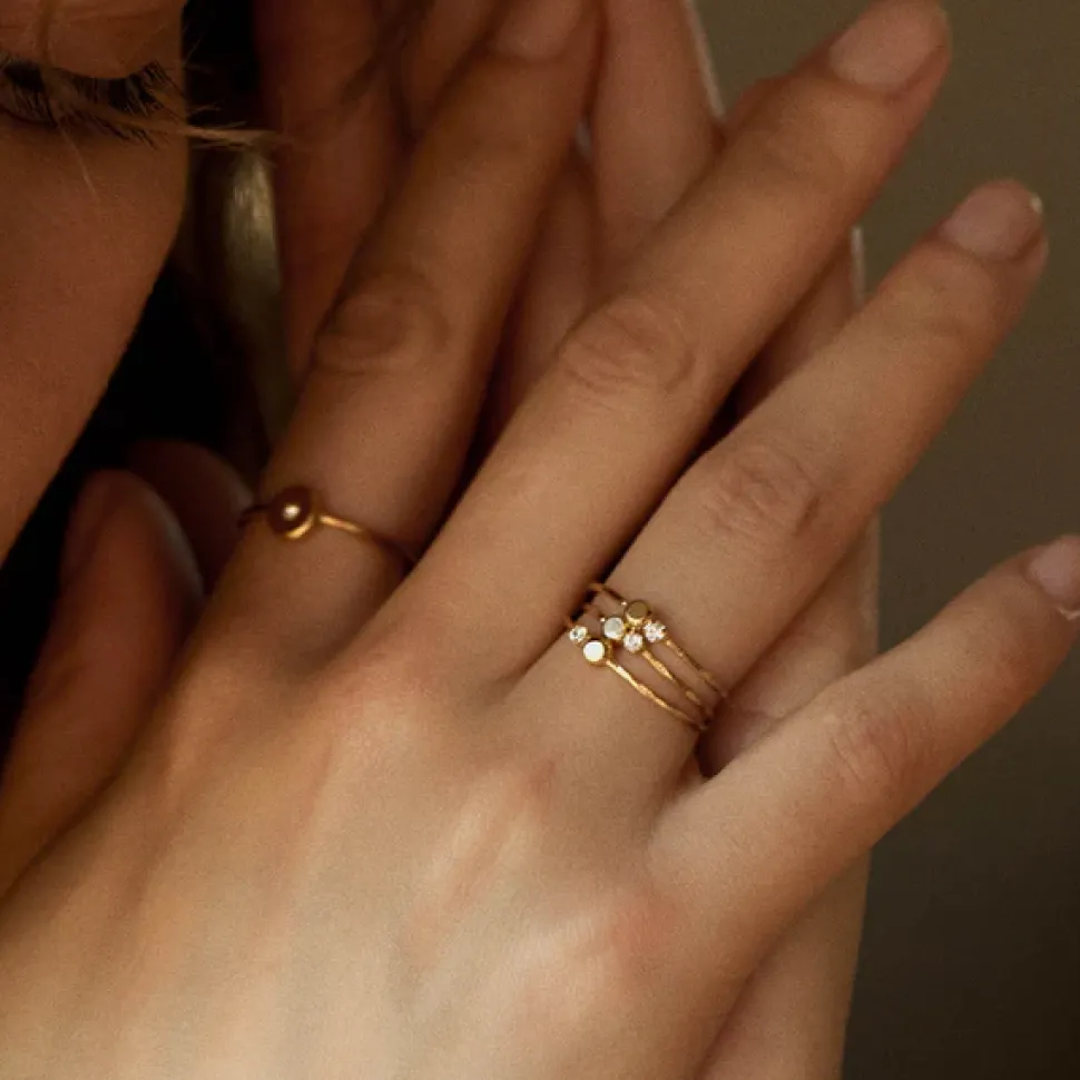 BDM – zephyr ring wit kristal