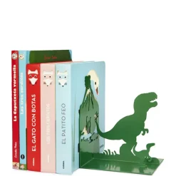 Boekensteun – jurassic green