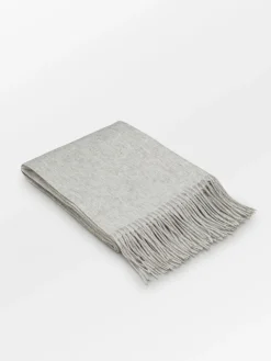 BS Crystal Edition Scarf Light Grey Melange