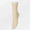 BS Dopamina Glitter Sock Birch White