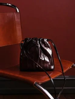 BS Eelskin Gila Bag Hot Fudge Brown