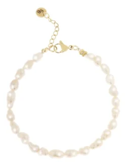 EB – vergulde armband met zoetwaterparels