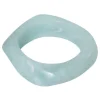 EB – vierkante bangle turquoise melee