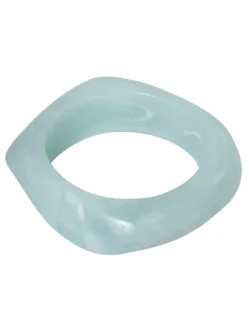 EB – vierkante bangle turquoise melee