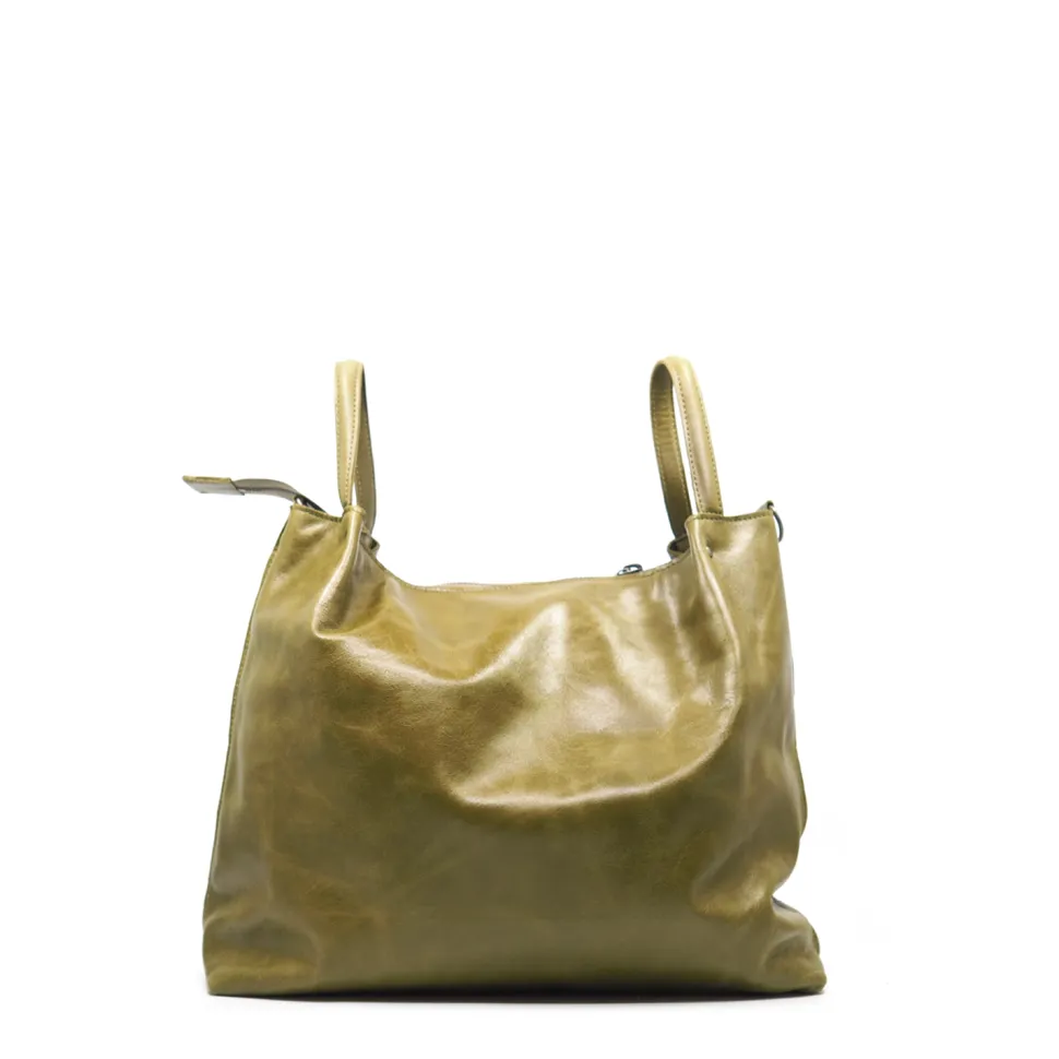 Ellen Truijen – pleione mini compact shopper handtas atsro olive