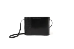 EV – handtas olivia croco zwart
