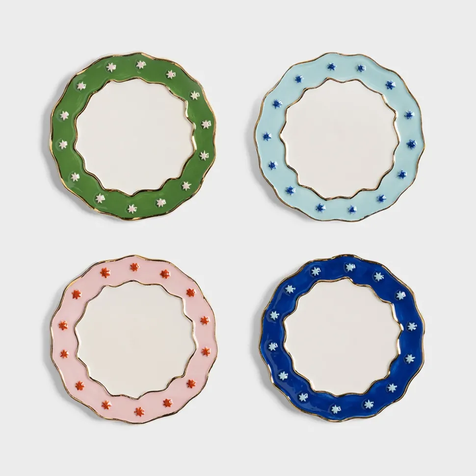 &K coaster garland set of 4