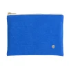 La cerise – pochette blauw mecano medium