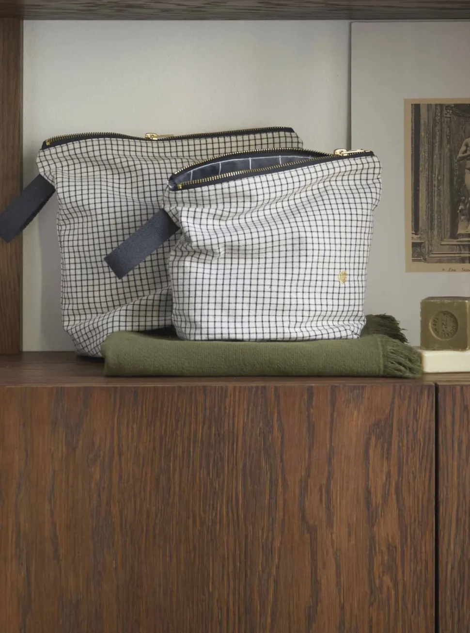 La cerise – rechthoekige toilettas gustave caviar