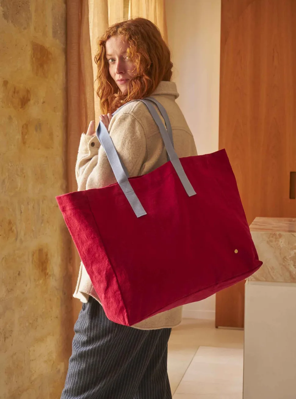 La cerise – shopping bag iona cherry