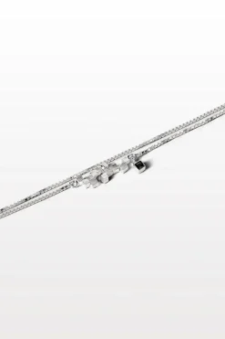 Lore Van Keer – maison mosaic armband met onyx zilver