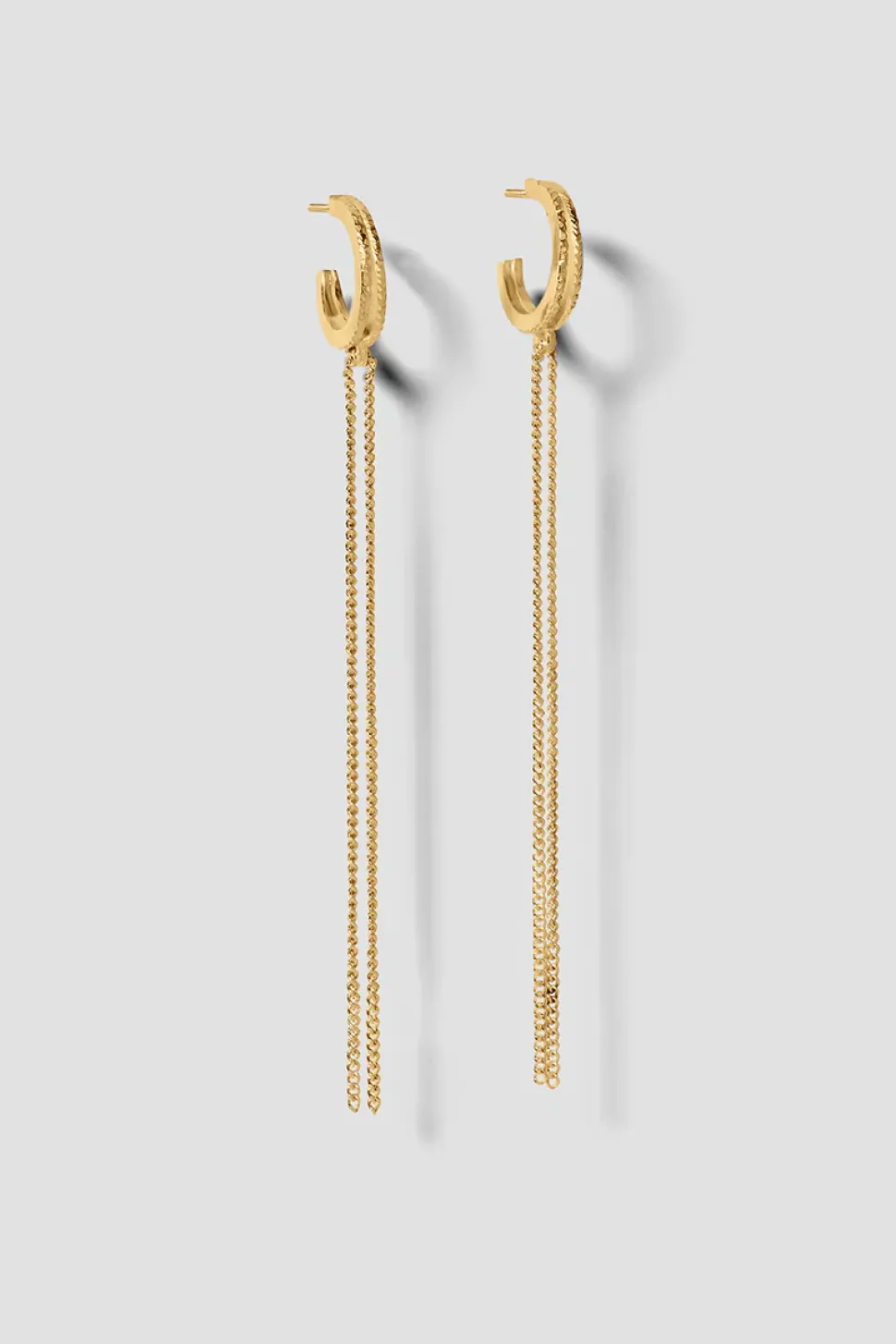 Lore Van Keer – minimalistische oorbellen zilver verguld