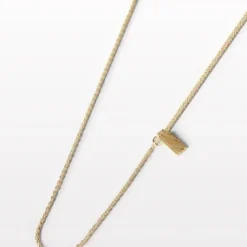 Lore Van Keer – stereotype ketting zilver verguld