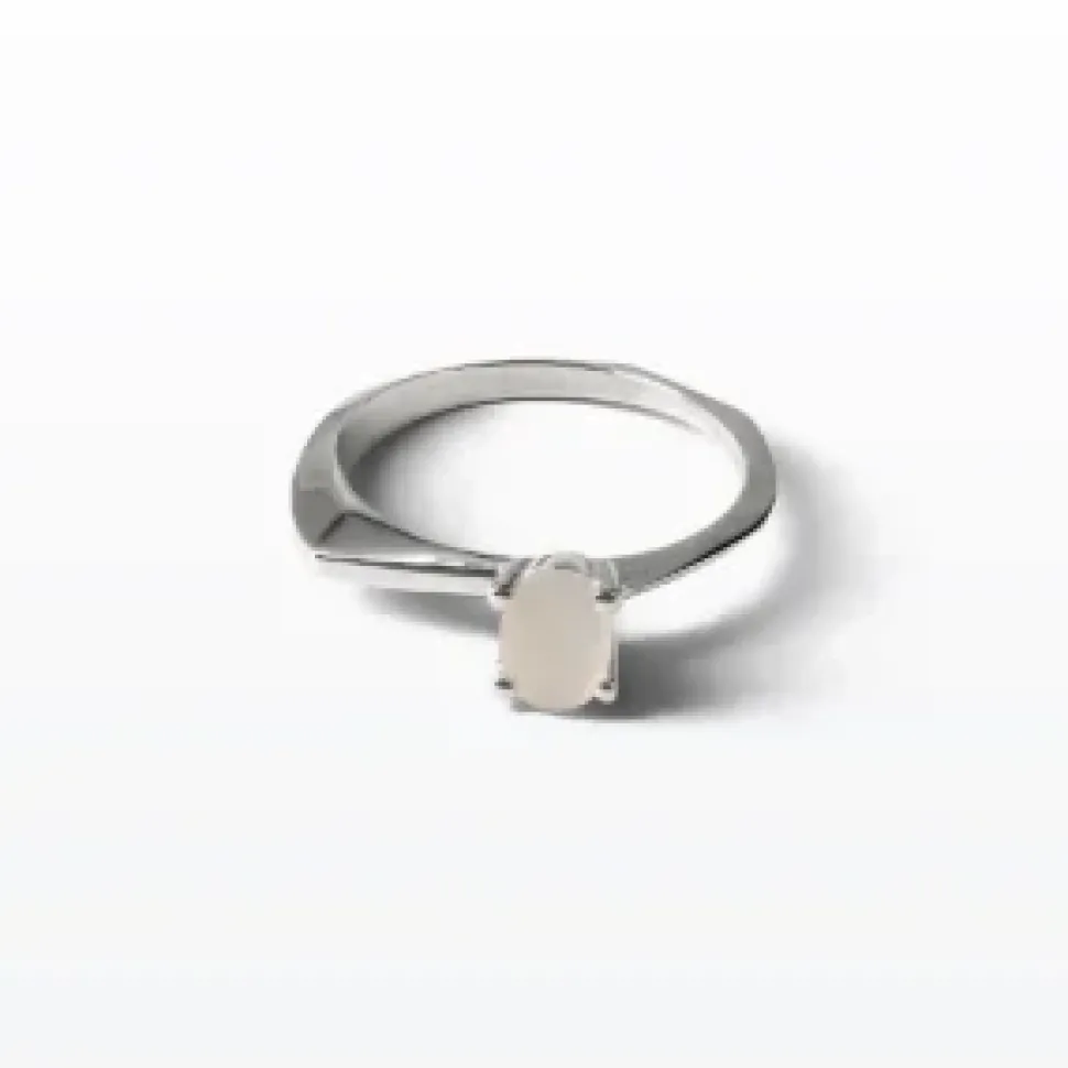 Lore Van Keer – tide ring met maansteen zilver