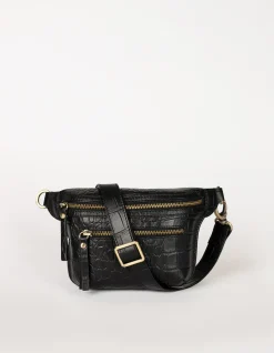 O My Bag – buideltas Beck’s Bum Bag Croco Leather Strap
