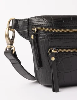 O My Bag – buideltas Beck’s Bum Bag Croco Leather Strap