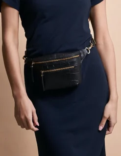 O My Bag – buideltas Beck’s Bum Bag Croco Leather Strap