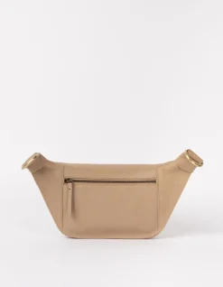 O My Bag – buideltas Drew Bum Bag soft grain leather Sand