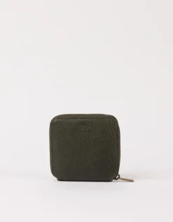 O My Bag – Sonny square portemonnee dark olive