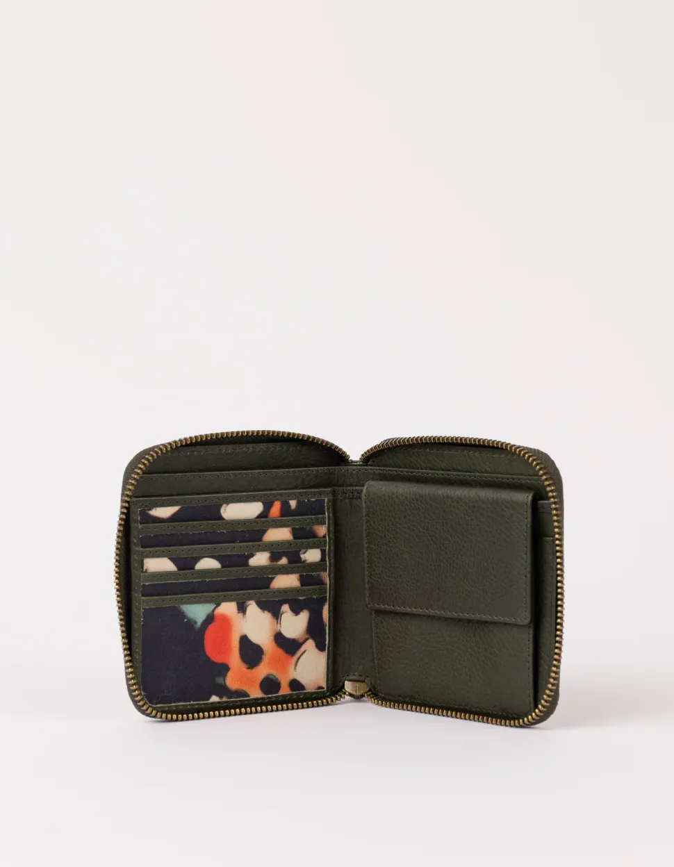 O My Bag – Sonny square portemonnee dark olive