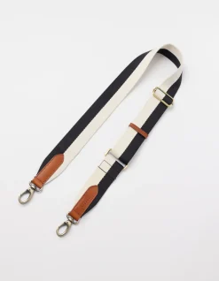 O My Bag – stoffen riem zwart/wit