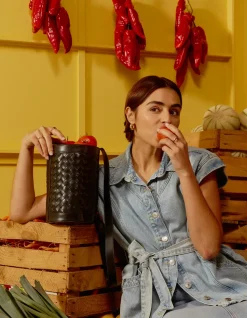 O My Bag – Zola woven handtas