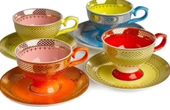 Polspotten – set van 4 espresso kopjes grandma