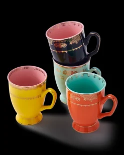 Polspotten – set van 4 mokken grandpa