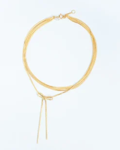 Wouters&Hendrix – gelaagde ketting met strik