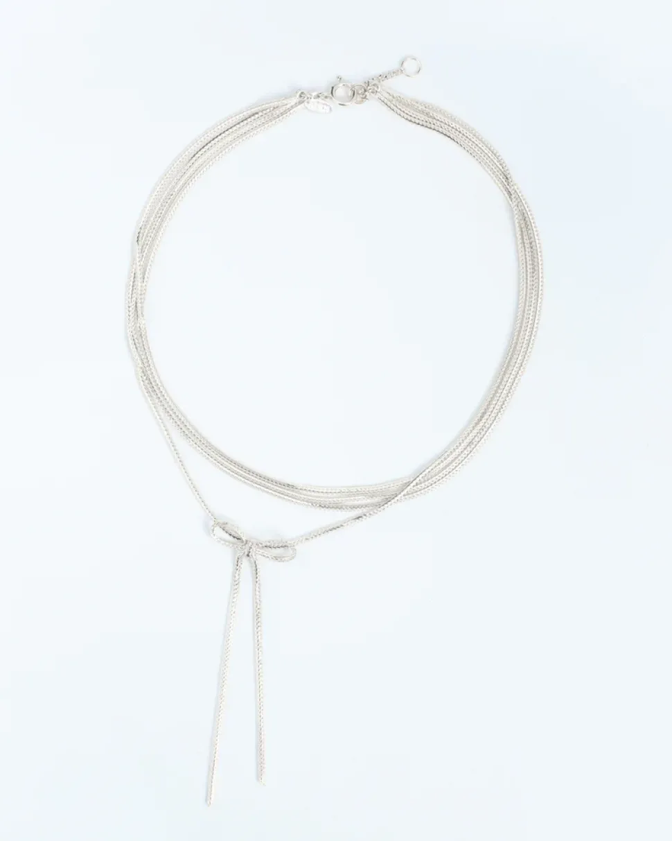 Wouters&Hendrix – gelaagde ketting met strik