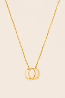 Wouters&Hendrix – ketting met split signet ring large