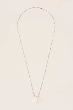 Wouters&Hendrix – ketting met split signet ring large