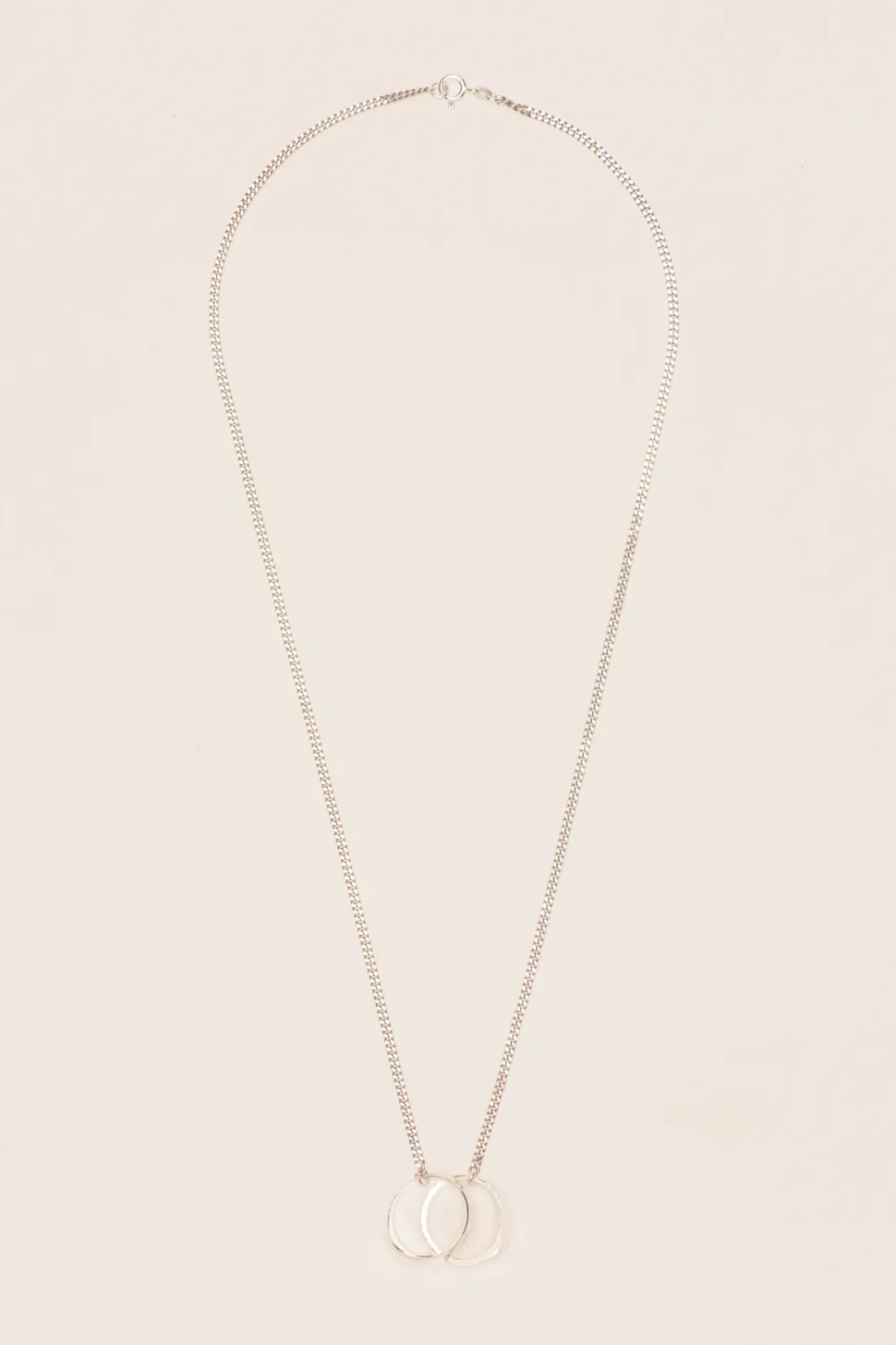 Wouters&Hendrix – ketting met split signet ring large