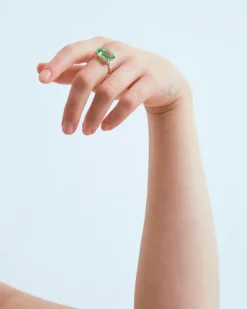 Wouters&Hendrix – ring met peridot kristal