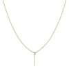 BDM – amants lange ketting wit kristal