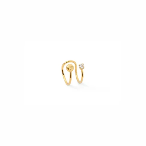 BDM – zephyr earcuff wit kristal