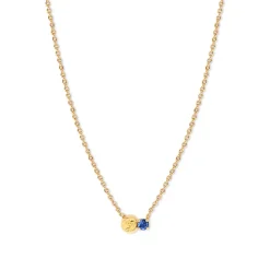 BDM – zephyr ketting kort sapphire