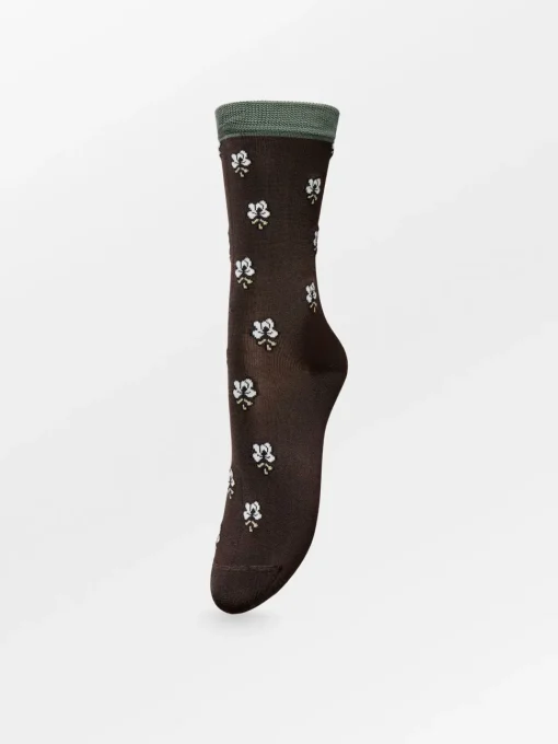 BS Leavy Visca Sock Hot Fudge Brown