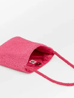 BS Lustrous Nyra Bag Hot Pink