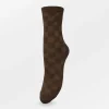BS Quinis Glitter Socks Deep Taupe Brown