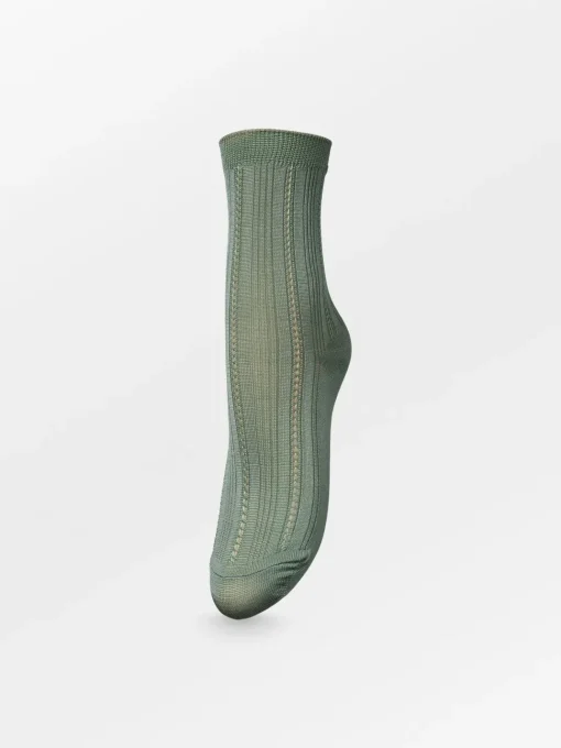 BS Solid Drake Sock Mistletoe Green