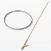 Lore Van Keer – forma duo armbanden zilver/verguld zilver large