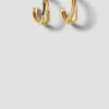 Lore Van Keer – noctis hoops zilver verguld