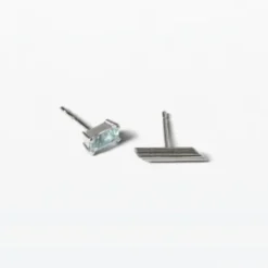 Lore Van Keer – strata studs met topaas zilver