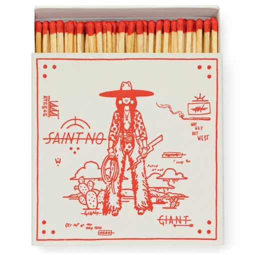 Luciferdoos – lightening bolt matchbox